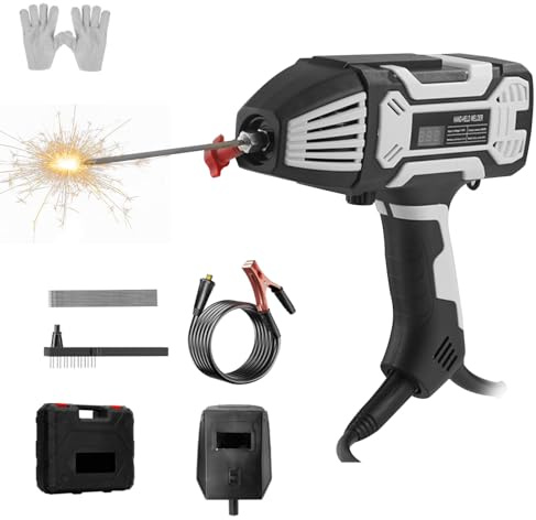 Saldatrice a mano, 220 V, con 10 barre di saldatura, saldatrice laser portatile, inverter IGBT, saldatrice per barre di saldatura da 1/16-1/8