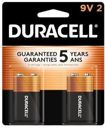 Duracell Coppertop 9v Battery 2 Count