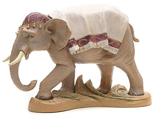 Holyart Belén Fontanini: Elefante en pie cm 19 Fontanini