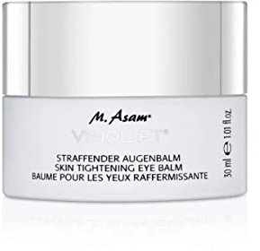 M. Asam VINOLIFT Straffender Augenbalsam (30ml) – Reichhaltige Augencreme mit Soforteffekt, reduziert dunkle Augenringe & -schatten, vegane Augenpflege zur intensiven Straffung der Haut