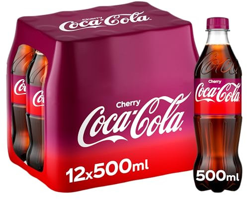 Coca Cola Classic PET Cherry 500 ml (Pack of 12)
