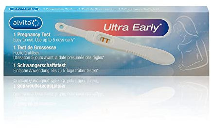 Alvita Test di Gravidanza Precoce, 1 Kit
