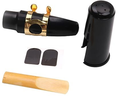 DRESSOOS 1satz Zubehör Für Alt-saxophon Mit Schnalle Schilf-patches Und Polstern Für Anfänger Zur Verbesserung Des Klanges Und Stabilität Aufführung