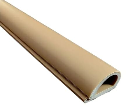 Cable Sleeves Cable Hider Cable Tidy Hide Wall Floor Wires(Brown)