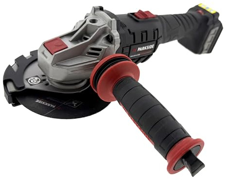 Parkside Performance Avvitatore a Batteria Angolare 20V PWSAP 20-Li G7, 125 mm, Regolazione della Velocità Senza Scatti, Compatibile con X20V Team, Compatto e Potente, Taglio e Sgrossatura Metallo