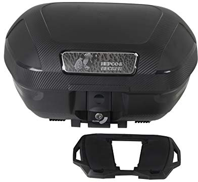 HEPCO&BECKER H&B Motorradtopcase Topcase Orbit universal 54 Liter, Unisex, Tourer, Ganzjährig, Kunststoff, schwarz