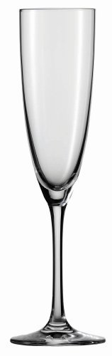 SCHOTT ZWIESEL Classico Champagne Glass (Set of 6), Champagne Glasses with Effervescent Point, Dishwasher-Safe Tritan Crystal Glasses, Made in Germany (7 Ounce)