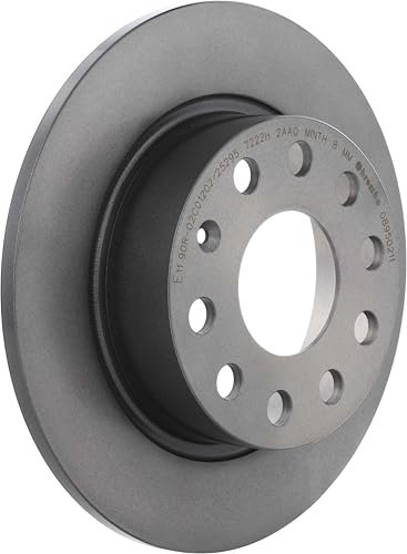 Brembo 08.9502.11 - Disco Freno con Verniciatura UV (Set di 2) - Posteriore