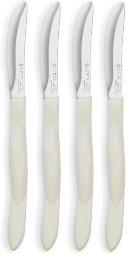 CUTCO Set of 4 Steak/Table Knives #1759 - Pearl White