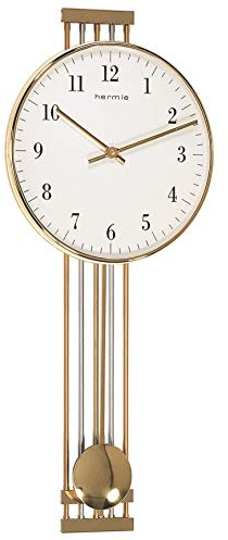 Hermle Highbury 70722-000871 - Reloj de pared con radiocontrol, funciona con pilas