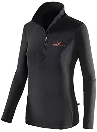 Black Crevice dam Skirolli svart/röd 44 EU