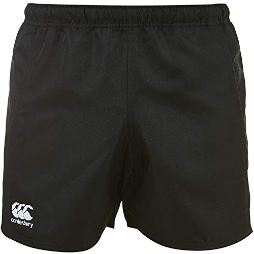 Canterbury Herren Advantage | Lightweight Gym Rugby-Shorts, Schwarz, 5XL EU