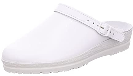 Rohde Damen, Frauen, Clogs, Slipper,Gartenschuhe,Sommerschuhe,Pantoletten,Slip on,Freizeitschuhe,Schlupfschuhe,Slipper,Mules,Weiss,39 EU / 6 UK