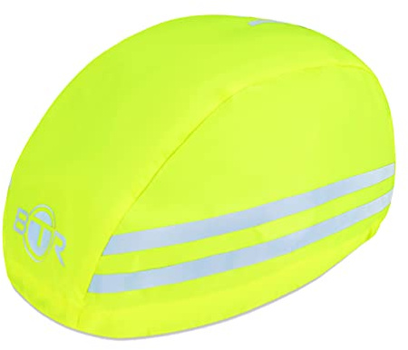 Fahrradhelm Regenschutz Universal | 100% Wasserdichter Helmbezug | Fahrrad Regenhaube Fahrradhelm für alle Helme | Helm Überzug, Helmüberzug | BTR