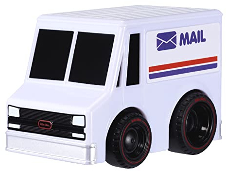 little tikes My First Cars Crazy Fast Cars Serie 2 - Postauto - Aufziehauto mit bis zu 15 m Reichweite - Realistisches Design, Leicht zu Greifen – Fördert die Fantasie - Ab 2 Jahren