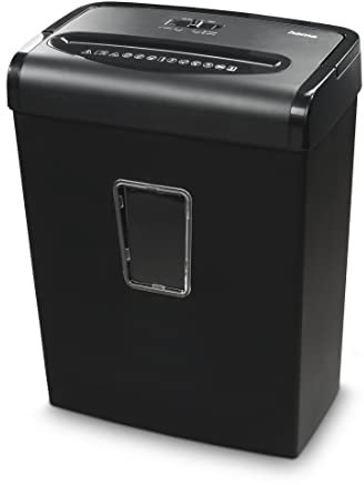Hama Aktenvernichter Einzug Aktenvernichter professionell Home Office (Partikelschnitt, Schredder, elektrisch, 8 Blatt Papier, Kunststoff Schredder, 20 Liter Papierkorb, Sicherheitsstufe 5 DSGVO)