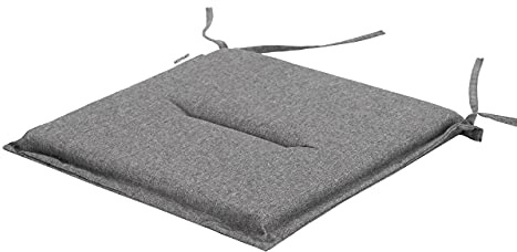 Bjird 2er Set Stuhlauflagen für Gartenmöbel Sitzpolster für Gartenstühle, Gartenmöbelauflagen, Sitzkissen, Stuhlkissen, Gartenstuhl-Auflage - 45x45x4 cm, Polsterauflagen Outdoor/Indoor geeignet