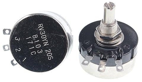 BIRGI RV30YN20S B103 10K Einstellbarer Widerstand Single-Turn Carbon Film Potentiometer 10 Stück