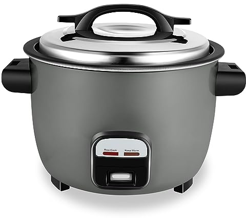 Wutfly 40 (Cooked) Cups Commercial Rice Cooker and Warmer