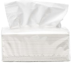 White 2-ply Facial Tissues, 100 Sheets (Box of 45)
