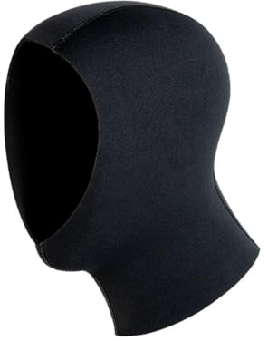 pdodo Scuba Diving Hood Diving Cap 3 mm/5 mm Neoprene Scuba Snorkelling Neoprene Suit Hood Surf Diving Hat,Wetsuit Hood Durable Stretchy Diving Cap Thermal Hood for Snorkelling Kayaking Sailing