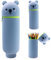 WDKXCN Silikon Federmäppchen, 2 in 1 Koala Kawaii Federmäppchen & Stifteköcher, Stand Up Silikon Mäppchen Koala, Teleskopisch Kawaii Mäppchen, Cute Pencil Case Stiftetasche für Kinder Schule Office