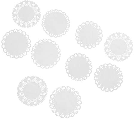 MUELODSIC 1sacchetto Carta Decorativa Rete Di Carta Di Pizzo Per Scrapbook e Artigianato Materiale Per Decorazioni Perfetta Per Album Fotografici e Biglietti Fatti Mano