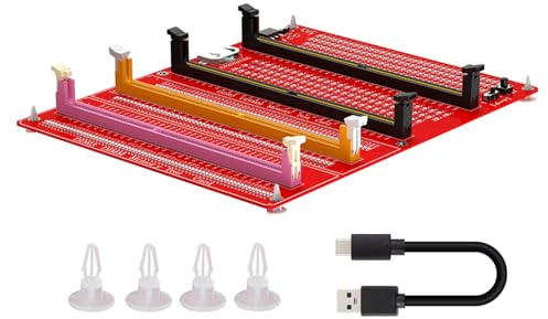 Memory Test Card Notebook DDR3/4/5 RDIMM/UDIMM Tester Tool With LED Light Diagnosis Card Motherboard Diagnostic Tool