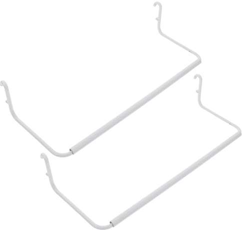 COLLBATH 2 piezas Soporte para Toallas de Papel Metálico Extensible para Tablero Perforado Acero Inoxidable Resistente y Estable Compatible con Pegboards Estándar para Baño y Cocina