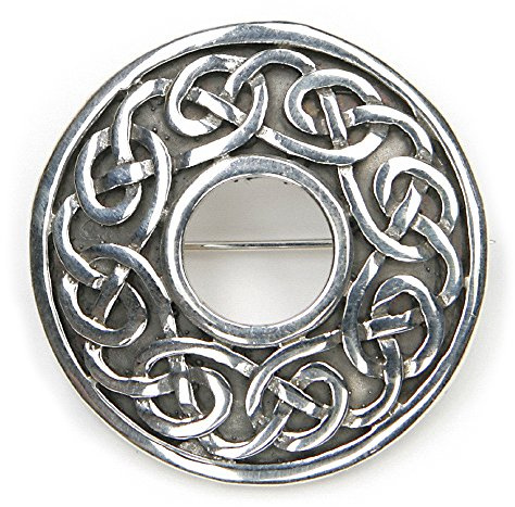Drachensilber Mittelalterliche Brosche Fibel Gewandnadel Massiv 925 Sterlingsilber Mittelalter Wikinger Keltisch Gothic LARP Gewandschliesse Damen Herren