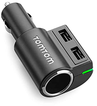 TomTom Fast Multi Car Charger, 12V, for all TomTom Sat Navs and any other devices that charge with USB such as Smartphones or Tablets (e.g. iPhone, iPad, Samsung, HTC etc)