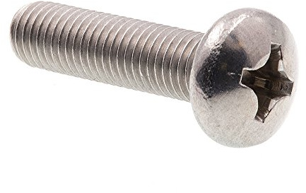 Prime-Line 9129938 Machine Screws, Pan Head, Phillips Drive, 1/4 in-28 X 1 in, Grade 18-8 (10 Pack)