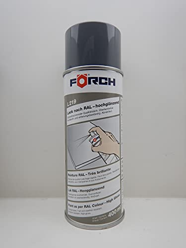 Förch BASALTGRAU GRAU BASALT RAL 7012 LACK LACKSPRAY SPRAY SPRAYDOSE 400ML (1)