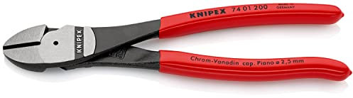 Knipex 74 01 Kraft-Seitenschneider 200 mm, Schneidleistung 4.2mm