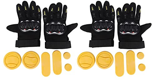 Janasiba 2 x Longboard Dias DIY Skateboard Schutz aus Schaumstoff für Skating Longboard in der Abfahrt mit Schieber