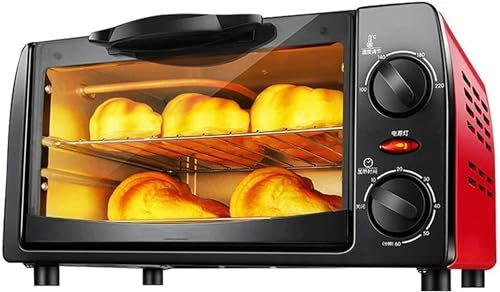 BTURYT Horno Tostador, Horno Hogar Pequeño Automático Multifuncional Hogar Herramienta De Cocina Hornear 10L Horno Eléctrico Mini