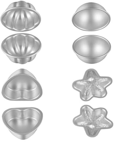 Operitacx 4satz Teiliges Aluminiumlegierung Badebombenformen Badewellness-tools Für Selbstgemachte Badebomben Einfach Zu Reinigen Für Kreative Wochenenden Mit Familie Und Freunden
