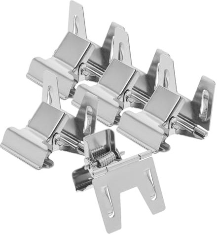 Lurrose 25 Stück Etikettenhalter Aus Draht Etikettenhalter Etikettenhalter Zum Aufstecken Warenschildhalter Etikettenhalter Für Körbe Clipständer Etikettenklemmen Ständer