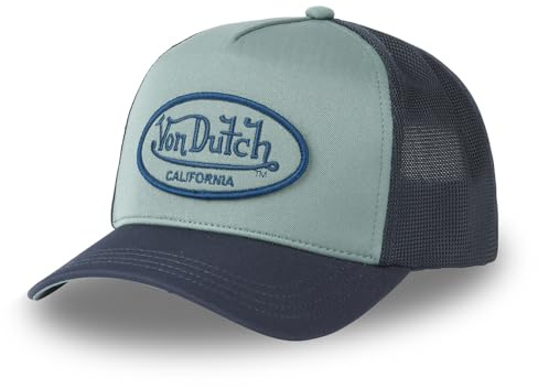 Von Dutch Kappe für Damen & Herren, Trucker Navy, verstellbar, blau, Einheitsgröße