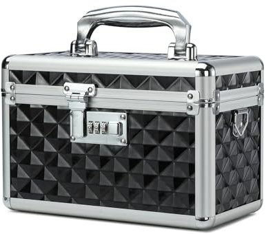 HEWEI WORKS Storage Box with Combination Lock - Multipurpose Medicine and First Aid Lockbox for Home and Outdoor Use