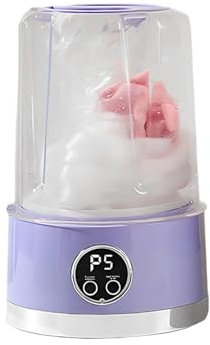 Minilavadora – Lavadora digital compacta con batería recargable, dos modos de limpieza para ropa interior y calcetines | Lavadora personal plegable para dormitorios, autocaravanas, camping y lavanderí