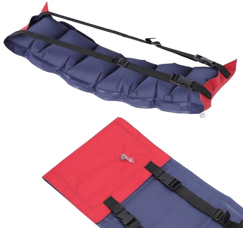 BIUDECO Cintura da Nuoto Gonfiabile per Principianti Supporto Galleggiante Leggero e Portatile per Adulti e Anziani Fascia da Allenamento Nuoto con Fibbie Sicure e Colore Vivace per