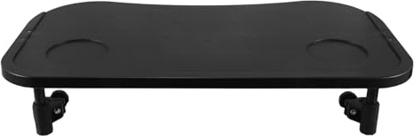 IWOWHERO Plateau Amovible pour Fauteuil Roulant en Plastique ABS Solide Dimensions 513 X 274 X 25 CM Porte-Gobelet Intégré Surface Antidérapante pour Repas et Activités Quotidiennes