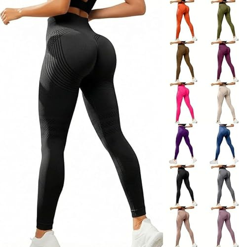 fittabella leggins anticellulite,Leggins 3D Anticellulite Donna Leggings Cellulite Leggin Compressione Graduata Lipedema Leggings Sportivi Push Up Vita Alta Senza Cuciture Pantaloni Yoga e Fitness