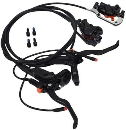 Cykelbroms Hydraulisk skiva avskuren kraftbroms 2PIN vattentät cykel skoter frambromsar bak(2PIN Brake 1pair)