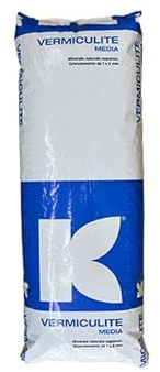 Vermiculite, agrivermiculite 1/6 mm (9 kg - 100 lt)