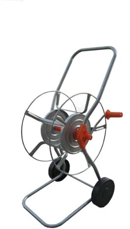 TrendLine Schlauchwagen Metall 60 Meter Schlauchtrommel Schlauchaufroller
