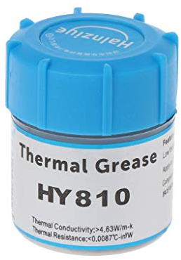 10g Thermal Grease Heatsink Paste Cooling Silicone for CPU Heat Sink Cooler/Raidator/PC Processor HY810-CN10