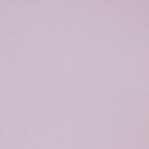Jerseystoff Uni Meterware Tex Standard 100 zertifiziert 69 Farben zur Auswahl Uni + Meliert (045 I Hell Lavendel, 50 x 150cm)