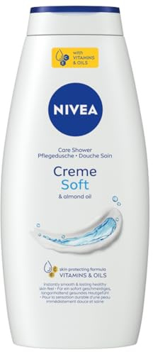 NIVEA Creme Soft - Gel de ducha corporal crema, 750 ml